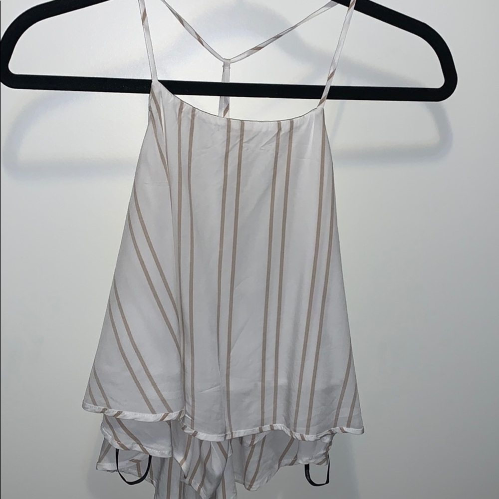 Open Back White Top Forever 21